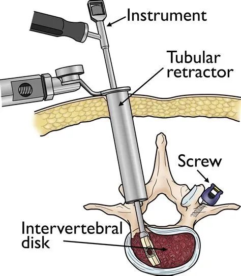 Keyhole Spine Surgery in explain instrumental structure